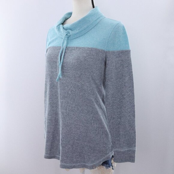 T by Talbots | Cowl Neck Long Sleeve Top Medium - Picture 1 of 6